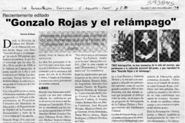 "Gonzalo Rojas y el relámpago"  [artículo] Patricia Orellana