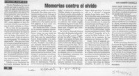 Memorias contra el olvido  [artículo] Luis Alberto Mansilla