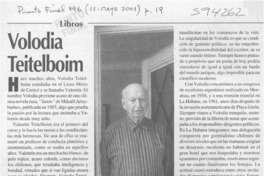 Volodia Teitelboim  [artículo] Luis Merino Reyes