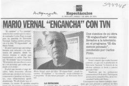 Mario Vernal "engancha" con TVN  [artículo]