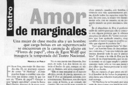 Amor de marginales  [artículo] Marcela de Pablo