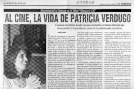 Al cine, la vida de Patricia Verdugo