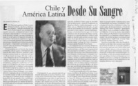 Chile y América Latina desde su sangre