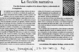 La ficción narrativa  [artículo] Luis López-Aliaga