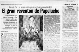 El gran reventón de Papelucho  [artículo] Rodrigo Castillo