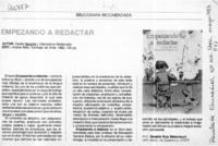 Empezando a redactar  [artículo] Gerardo Ruíz Betancourt.