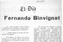 Fernando Binvignat.  [artículo]