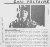 Café Voltaire.  [artículo]