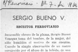 Sergio Bueno V.  [artículo]