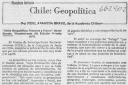 Chile, Geopolítica