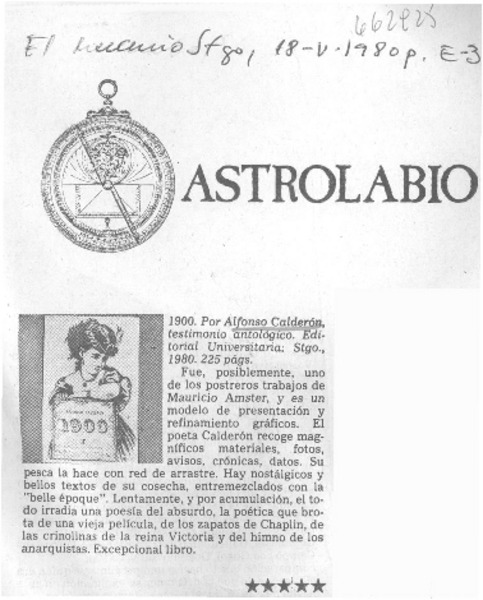 Astrolabio.