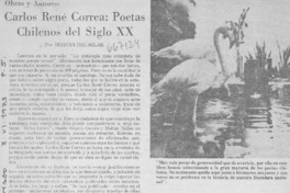 Carlos René Correa: poetas chilenos del siglo XX