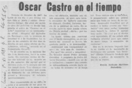 Oscar Castro en el tiempo