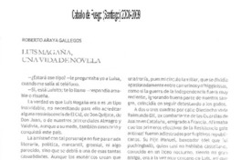 Luis Magaña, una vida de novela