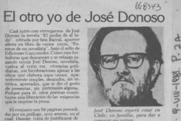El otro yo de José Donoso