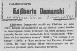Edilberto Domarchi.