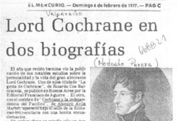 Lord Cochrane en dos biografías