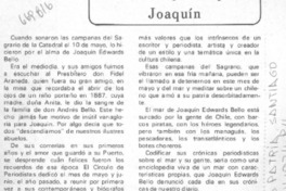 Campanas por Joaquín