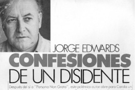 Confesiones de un disidente (entrevista)
