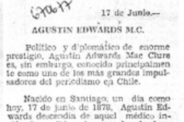 Agustín Edwards M. C.