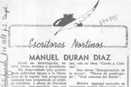 Manuel Durán Díaz
