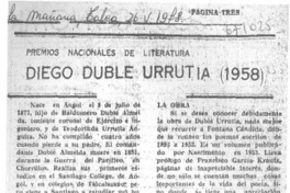 Diego Dublé Urrutia (1958)