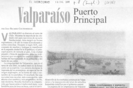 Valparaíso puerto principal