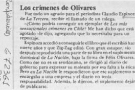 Los Crímenes de Olivares.