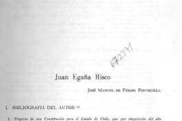 Juan Egaña Risco.