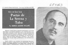 Poetas de La Serena y Talca