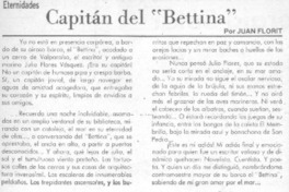 Capitán del "Bettina"