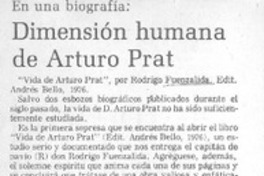 Dimensión humana de Arturo Prat