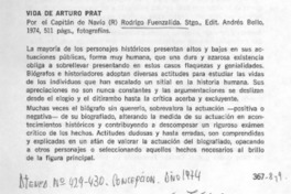 Vida de Arturo Prat