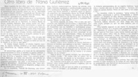 Otro libro de Nana Gutiérrez