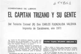 El capitán Trizano y su gente