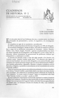 Homenaje a Luis Galdames