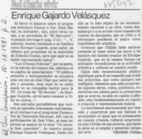Enrique Gajardo Velásquez