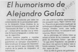 El humorismo de Alejandro Galaz