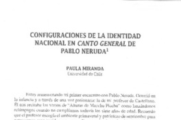 Configuraciones de la identidad nacional en Canto general de Pablo Neruda