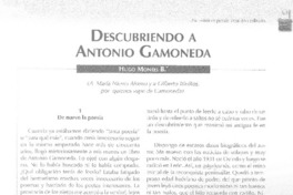 Descubriendo a Antonio Gamoneda