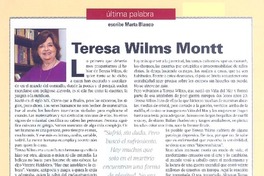 Teresa Wilms Montt