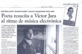 Poeta resucita a Víctor Jara al ritmo de música electrónica