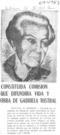 Cuando desde Rancagua defendieron a Gabriela contra Pío Baroja