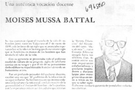 Moisés Mussa Battal