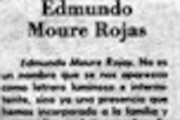 Edmundo Moure Rojas
