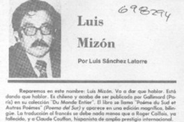 Luis Mizón