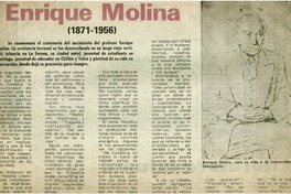 Enrique Molina (1871-1956).