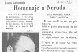 Homenaje a Neruda