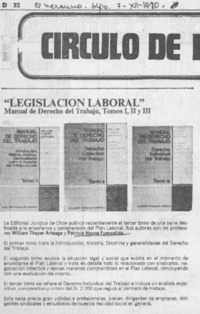 Derecho colectivo del trabajo, tomos I, II y III.
