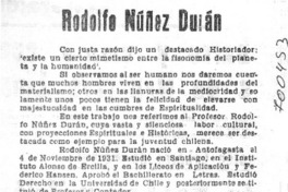Rodolfo Núñez Durán